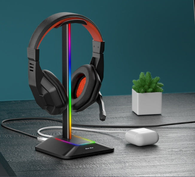 Elevate Your Gaming Setup with the RGB Gaming Headphone Stand