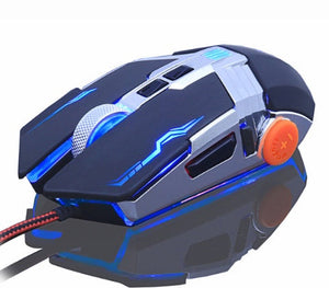 Unleash Your Gaming Potential with the Silent Wired Gaming Mouse