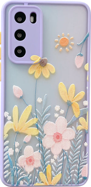 Discover the Beauty of the Embossed Floral Phone Case