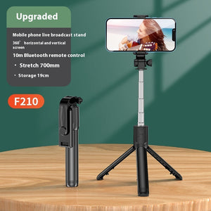 Enhance Your Selfie Game with the Mobile Phone Bluetooth Tripod Fill Light Selfie Stick