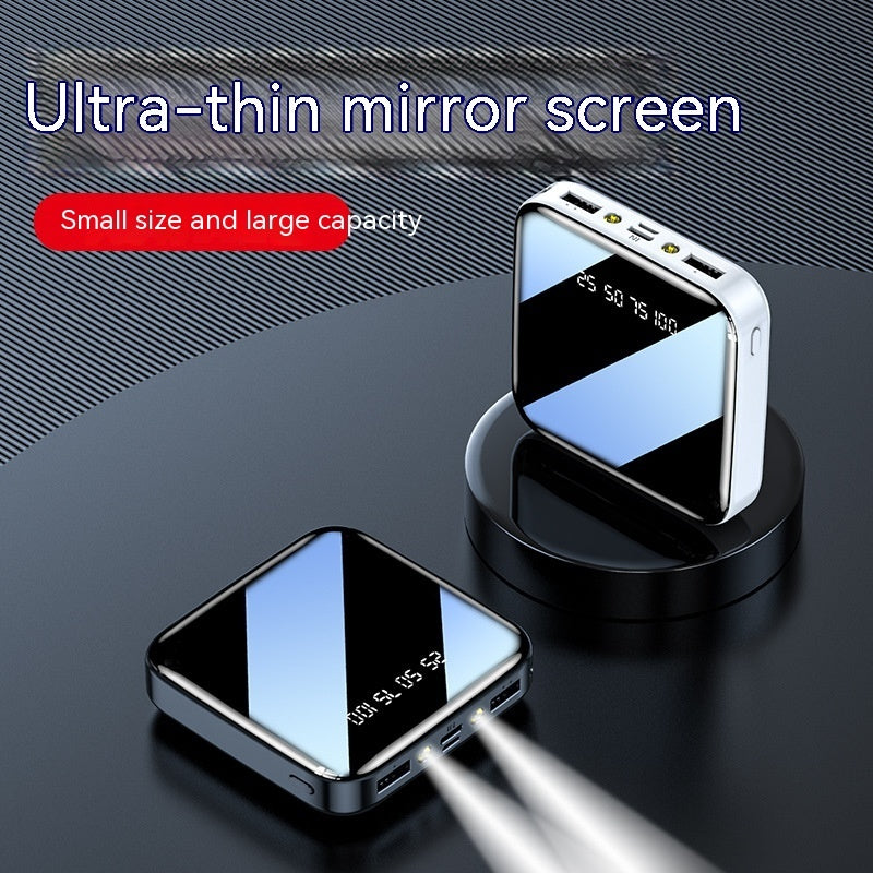 Maximize Your Power on the Go with the Mirror Mini-portable Power Bank